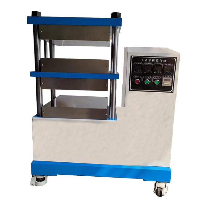 Pneumatic flat vulcanization machine