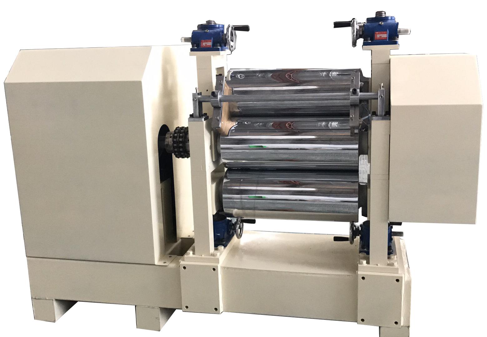 Three roll rolling machine