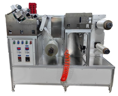 Hot melt adhesive coating machine