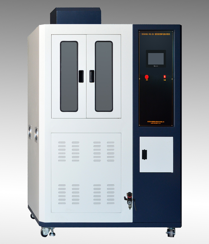 Wire and cable resistance trace testing machine 